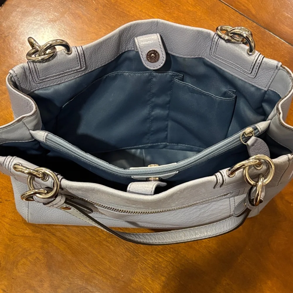 Coach Lilac Leather Penelope Tote‎